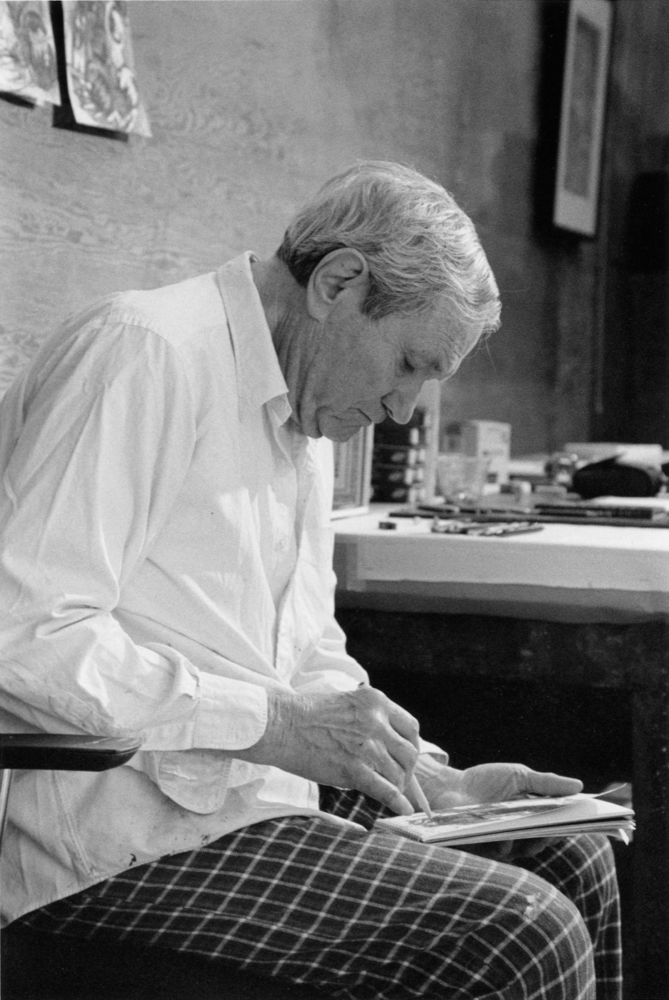 Frank Lobdell drawing, 2004